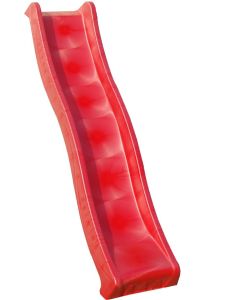 Rutsche PE mit Welle rot 240cm