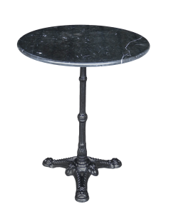Tisch Marmor schwarz 60 cm