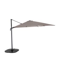 Schirm 300x300cm Pendel California taupe