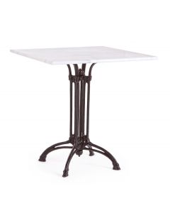 Tisch Marmor weiß 70x70cm