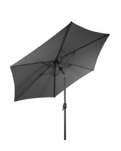 Schirm 300cm Kurbel anthrazit