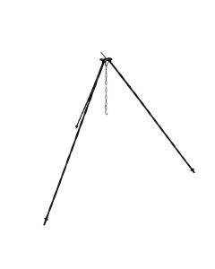 Dreibein 120cm Stahl schwarz