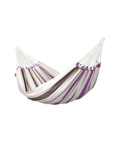 LA SIESTA® Caribeña Purple - Klassische Einzel-Hängematte aus Baumwolle
