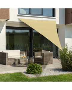 Sonnensegel Lanzarote 400x400x300 schilf