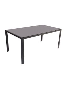 Tisch Dublin 160x90x72cm mit Glasplatte