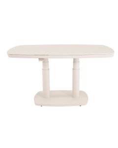 Tisch Geneva creme 135 x 83 cm
