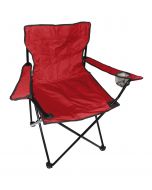 Camping Fischersessel rot