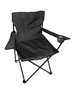 Camping Fischersessel schwarz