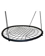 Nestschaukel 120cm schwarz ummantelt