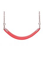 Bandschaukel mit Kette rot