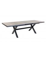 Tisch Wien 200->270x100cm Alu-Keramik
