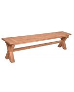 Bank Teak 200cm ohne Lehnen