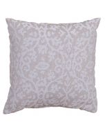 Zierkissen Brokatmuster creme