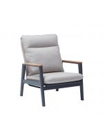 Sessel Vienna Alu-Rope-Teak