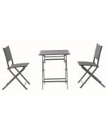 Balkonset Kebo anthrazit