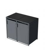 Ferrum Mülltonnenbox Erweiterung anthrazit