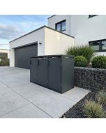 Ferrum Mülltonnenbox Erweiterung anthrazit